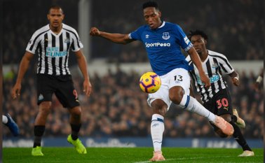 Mina fue titular y disputó los 90 minutos en los cuatro últimos partidos del Everton en la Premier, ante Newcastle, Liverpool, Cardiff y Chelsea. AFP