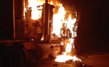 La zona fue acordonada desde esta madrugada. Twitter