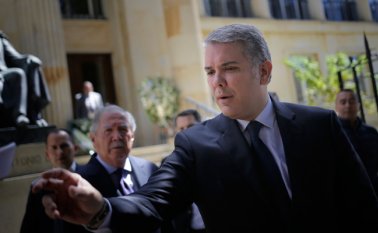 Iván Duque, presidente de Colombia.  Colprensa