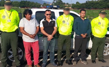 Alias ‘Don Pablo’ ‘Gerson’ y ‘Fercho’. Cortesía