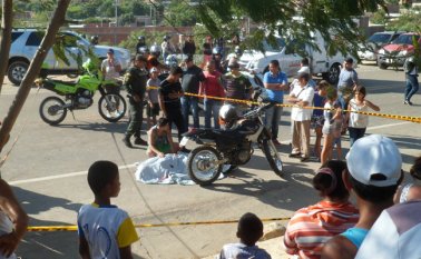 El levantamiento estuvo a cargo de la Brigada Interinstitucional de Homicidios (Brinho). La víctima era conocida como el Gordo. La Opinión