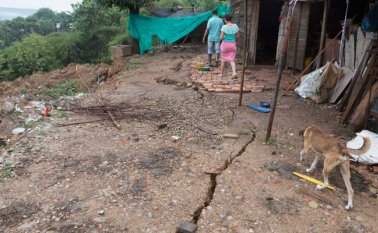 En el barrio Scalabrini y Camilo Daza. Cortesía