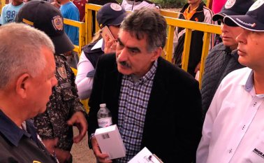 Pino García está casado con una exfuncionaria de la alcaldía de Bogotá. Colprensa