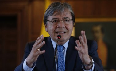 Carlos Holmes Trujillo, canciller colombiano.  Archivo