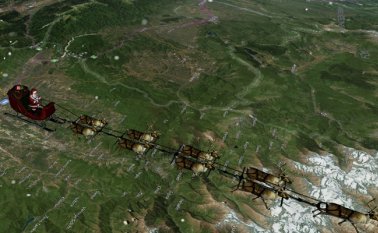 Captura de www.noradsanta.org