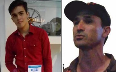 Omar Durán Ascanio y su sobrino Cristian Eduardo Ascanio Durán. Cortesía