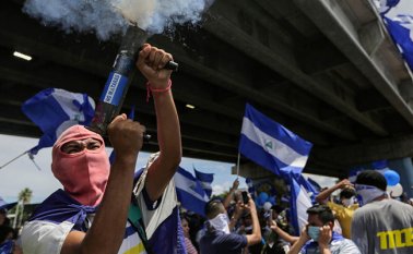 El caso más reciente de suspensión de un país fue Honduras tras el golpe de Estado contra Manuel Zelaya en 2009. AFP