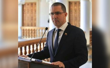 Canciller venezolano, Jorge Arreaza. @jaarreaza
