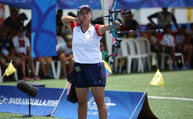 Sara López ganó en septiembre su cuarta Copa del Mundo de tiro con arco, en la modalidad de arco compuesto. Coldeportes