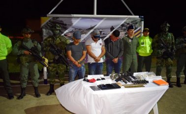 487 laboratorios para la producción de base de coca fueron destruidos.  Cortesía