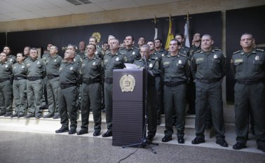 En la Policía Fiscal y Aduanera (Polfa) ratificaron al general Juan Carlos Buitrago, igual sucedió con el comandante Hoover Penilla en la Metropolitana de Bogotá. Colprensa