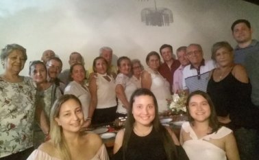 Gladys, Nancy, Ricardo, Felipe, Olga, Daniel, Beatriz , Fernando, Marlene, Maruja, Carmen, Miguel, Rafael, Orlando, Juana, Javier, Carolina, Marcela y Fernanda. Cortesía