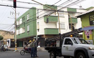 No se registraron graves daños materiales. Alfredo Estévez / La Opinión