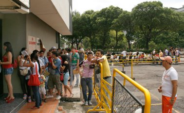 Los inmigrantes venezolanos que han llegado a la ciudad trabajan en su mayoría en empleos informales. Archivo