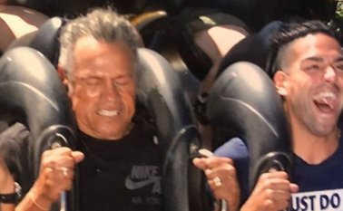 El post en Instagram fue acompañado por algunas imágenes de Radamel Falcao García junto a su padre.
Tomada de Instagram