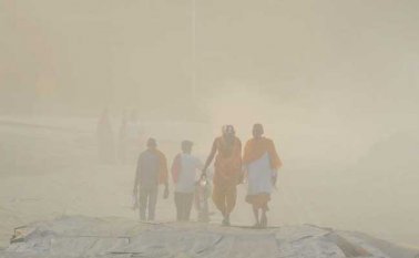 Según una investigación del Proyecto Global de Carbono, India es el tercer país que más contamina el planeta. AFP