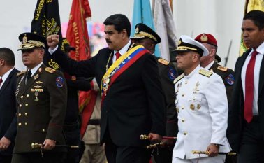 Maduro fue juramentado, pese al rechazo de gran parte de la comunidad internacional AFP