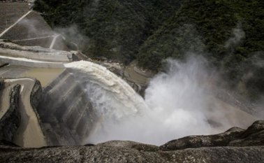 Aún no se sabe qué causó la socavación.
Jaime Pérez / El Colombiano