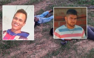Edwin Alberto Berbesí Orellanos y Daniel Felipe Hernández. Cortesía