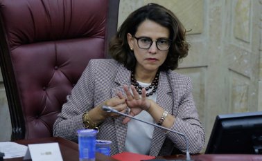 Ministra del Interior, Nancy Patricia Gutiérrez. Colprensa