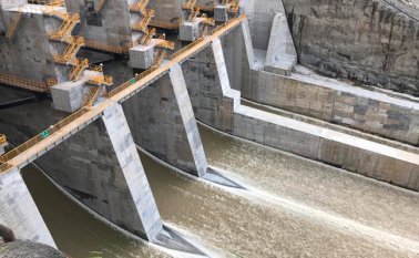 Según informes de EPM, hay un socavón de al menos 18 metros de profundidad detrás de los túneles de captación que van hacia la casa de máquinas del proyecto hidroeléctrico. Colprensa