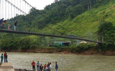 Toledo y Labateca podrían quedar incomunicadas con el resto de Norte de Santander, Arauca y parte de Boyacá, por la situación con el río Margua. Archivo