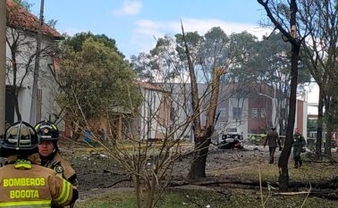Podría tratarse de un carro bomba. Colprensa