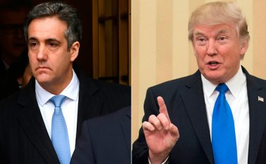 El abogado, que en ese entonces era la mano derecha del mandatario en la Organización Trump en Nueva York, se declaró culpable el año pasado. AFP