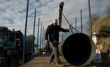 Caído el 13 de enero en un pozo estrecho y profundo. AFP