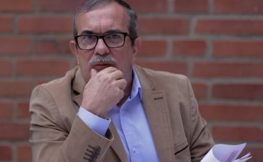 "No precipite usted la guerra total. Se lo decimos nosotros, que logramos sacar a buena parte de nuestros compatriotas del infierno", le dijo Timochenko a Duque. Colprensa