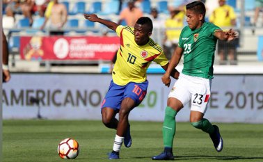 En un choque válido por la tercera fecha del Grupo A. Twitter / @Sub20Chile2019