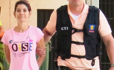 Fue capturada el martes por miembros de la Brinho. Cortesía