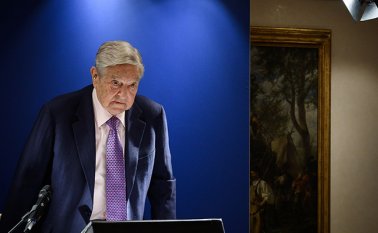 George Soros atacó al gobierno chino, al que definió como un régimen represivo.
AFP