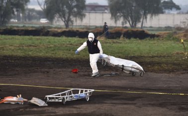 El 18 de enero un grupo de pobladores de Tlahuelilpan, en el céntrico estado de Hidalgo, fracturó un ducto de hidrocarburo y empezó a sustraer, de una forma muy rudimentaria, la gasolina.Tras unas dos horas se registró una fuerte explosión. AFP