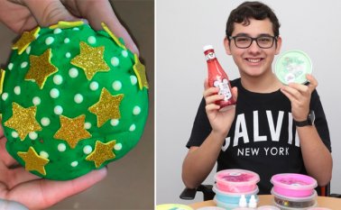 En una ciudad con alta tasa de desempleo, Juan Sebastián Monroy es un ejemplo para los cucuteños, pues con sólo 14 crea y vende su versión de los slimes, uno de los juguetes más populares del momento. Obando y Cortesía