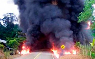 Si bien las autoridades aseguran que el Eln no tiene la capacidad militar que alcanzaron las Farc en su momento, indicaron que sí mantiene en la mira al sector petrolero. Colprensa