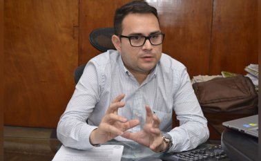 Secretario de Cultura de Norte de Santander, César Ricardo Rojas Ramírez. Archivo La Opinión