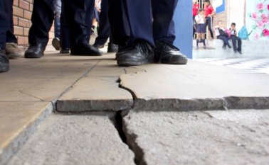 Desde los barrios y las escuelas las autoridades de gestión del riesgo de desastre empenderán dos estrategias para capacitar a los niños en la manera de actuar ante un sismo. Archivo