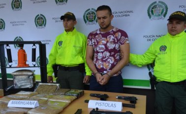 David Josué Bencomo Hoyo.  Policía