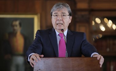 Ministro de Relaciones Exteriores, Carlos Holmes Trujillo. Colprensa