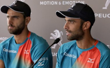 El sábado tendrán el juego de dobles por la Copa Davis contra Suecia.
Colprensa