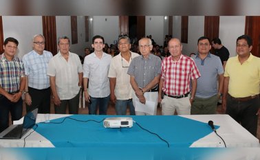 Darío Rodríguez, Álvaro Sánchez, Ciro Rodríguez, Andrés Carvajal, Alberto Rodríguez, Eduardo Cortés, Rafael Álvarez, Juan Guillermo Gallo y Orlando Rangel. César Obando / La Opinión