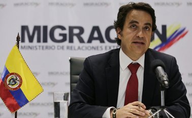 Christian Krüger, director de Migración Colombia. Colprensa