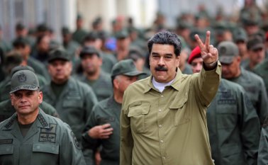 Nicolás Maduro.  AFP