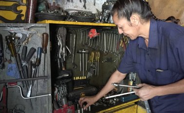 Las herramientas se convirtieron para María Constanza Bermúdez Alvear en sus inseparables compañeras de aventuras. De niña jugaba más con ellas que con muñecas. Javier Sarabia