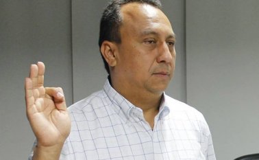 Díaz se ha desempeñado como líder comunal en algunos de los sectores más populares de la ciudad y fue secretario de Desarrollo de la Comunidad, en 2004. Archivo