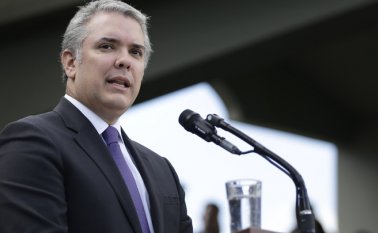 El presidente Duque enfatizó que la seguridad no se puede confundir con guerra. Colprensa