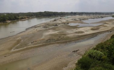 Así se ve un tramo del río Cauca. Colprensa