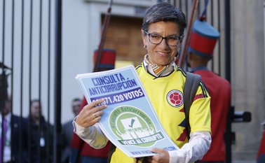 Exsenadora Claudia López Hernández. Colprensa