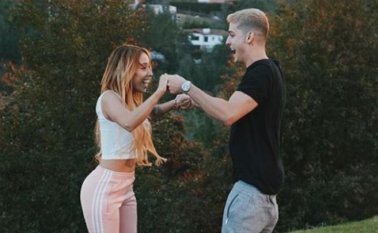 Con esta imagen compartió su mensaje de despedida la youtuber. @luisafernandaw